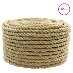 Corde de bateau 50 m 1.6 Naturel PP 637500637500
