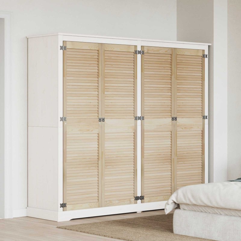 Porte de Cabinet avec porte 4 pcs Naturel 201 x 2,1 x 49,5 cm 637524637524