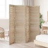 Porte de Cabinet avec porte 4 pcs Naturel 201 x 2,1 x 49,5 cm 637524637524