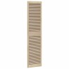 Porte de Cabinet avec porte 4 pcs Naturel 201 x 2,1 x 49,5 cm 637524637524