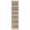 Porte de Cabinet avec porte 4 pcs Naturel 201 x 2,1 x 49,5 cm 637524637524