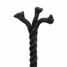 Corde Noir 1,6 x 1,6 x 10000 cm Coton 637527637527