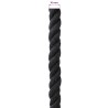 Corde Noir 1,6 x 1,6 x 10000 cm Coton 637527637527