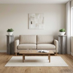 Support de Plante 2 pcs Sonoma gris 40 x 40 x 80 cm 637531637531