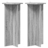 Support de Plante 2 pcs Sonoma gris 40 x 40 x 80 cm 637531637531