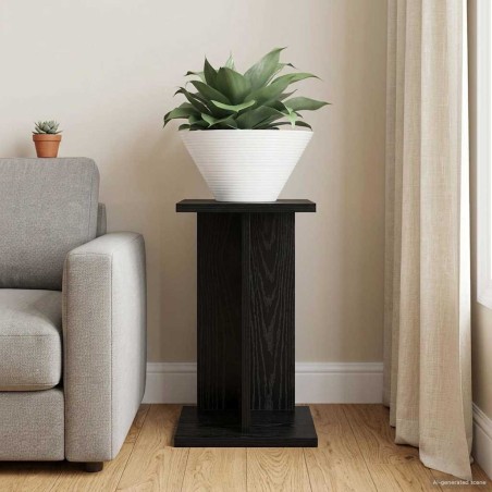 Support de Plante Chêne Noir 25 x 25,5 x 40,5 cm 637532637532