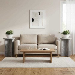 Support de Plante 2 pcs Sonoma gris Ø40 x 60 cm 637534637534