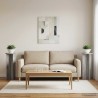 Support de Plante 2 pcs Sonoma gris Ø40 x 100 cm 637535637535