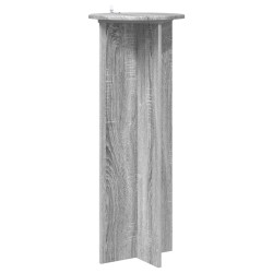 Support de Plante 2 pcs Sonoma gris Ø40 x 100 cm 637535637535