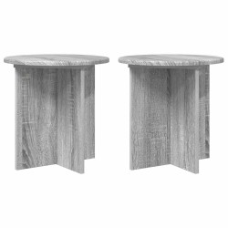 Support de Plante 2 pcs Sonoma gris 40 x 40 x 40 cm 637536637536