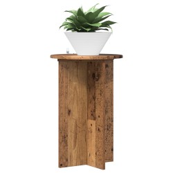 Support de Plante 2 pcs Bois ancien Ø40 x 60 cm 637537637537