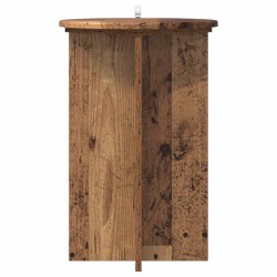 Support de Plante 2 pcs Bois ancien Ø40 x 60 cm 637537637537
