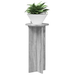 Support de Plante 2 pcs Sonoma gris 29,5 x 29,5 x 60 cm 637538637538