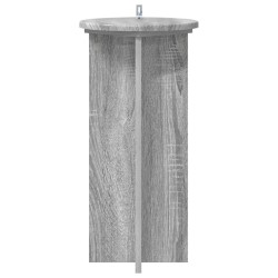 Support de Plante 2 pcs Sonoma gris 29,5 x 29,5 x 60 cm 637538637538