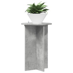 Support de Plante 2 pcs Gris béton Ø40 x 60 cm 637539637539