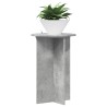 Support de Plante 2 pcs Gris béton Ø40 x 60 cm 637539637539