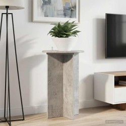 Support de Plante 2 pcs Gris béton Ø40 x 60 cm 637539637539
