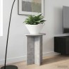 Support de Plante 2 pcs Gris béton Ø29,5 x 40 cm 637540637540