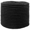 Corde Noir 1,2 x 1,2 x 5000 cm Coton 637543637543