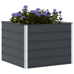 Jardinière Anthracite 100 x 100 x 75 cm Acier 637546637546