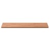 Dessus de table 80x40x1,5 cm rectangulaire bois massif de hêtre 637549637549