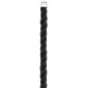 Corde Noir 0,4 x 0,4 x 5000 cm Coton 637558637558