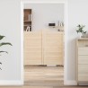 Portes battantes Naturel 90 x 50 cm Bois de pin massif 637559637559