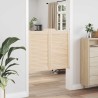 Portes battantes Naturel 90 x 50 cm Bois de pin massif 637559637559