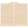 Portes battantes Naturel 90 x 50 cm Bois de pin massif 637559637559