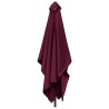 Parasol de jardin 200 x 300 cm Polyester Rectangulaire Bordeaux 637562637562