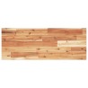 Dessus de table rectangulaire 80x30x2 cm bois massif d'acacia 637564637564