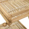 Chariot de service avec roues Naturel 79 x 67,5 x 84 cm Bambou 637567637567