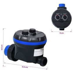Minuterie d’eau à sortie unique avec vannes à bille 637573637573