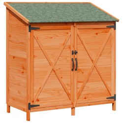 Abri de jardin Marron 106 x 56 x 113,5 cm Bois de Sapin Massif 637575637575