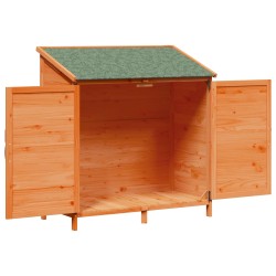 Abri de jardin Marron 106 x 56 x 113,5 cm Bois de Sapin Massif 637575637575