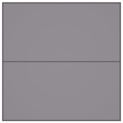 Bâche d'extérieur 3x2,85 m Gris 637577637577