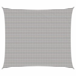 Voile d'ombre Gris clair et blanc 6 x 8 m HDPE 637581637581