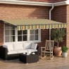 Auvent rétractable électrique Vert, Jaune, Anthracite 3 x 2,5 m 637583637583