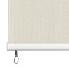 Store roulant d'extérieur 105 (l) x 140 (H) cm crème 637585637585