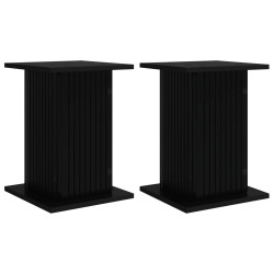 Support de Plante 2 pcs Noir 30,5 x 30 x 43 cm 637586637586