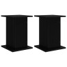 Support de Plante 2 pcs Noir 30,5 x 30 x 43 cm 637586637586