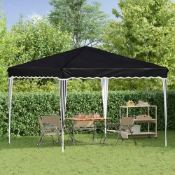 Tente de fête pop-up 288 x 288 x 245 cm Anthracite Tissu Oxford 637589637589