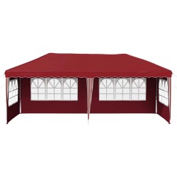Tente de fête pop-up 575 x 289 x 245 cm Bordeaux 637601637601