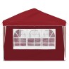 Tente de fête pop-up 575 x 289 x 245 cm Bordeaux 637601637601