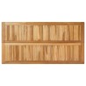 Table de bar Naturel 150 x 75 x 105 cm Bois de teck massif 637607637607
