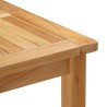 Table de bar Naturel 150 x 75 x 105 cm Bois de teck massif 637607637607