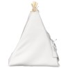 Teepee pour animaux de compagnie avec coussin 50 x 50 x 60 cm 637622637622