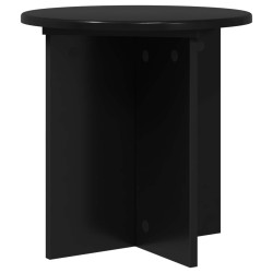 Support de Plante 2 pcs Noir 40 x 40 x 40 cm Bois d'ingénierie 637624637624