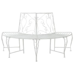 Banc d'Arbre 4-Nombre de places 160 x 80 x 89 cm Acier 637625637625
