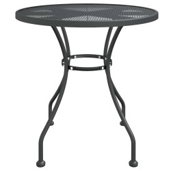 Ensemble à manger de jardin 3 pcs Maille Métal Anthracite 637626637626